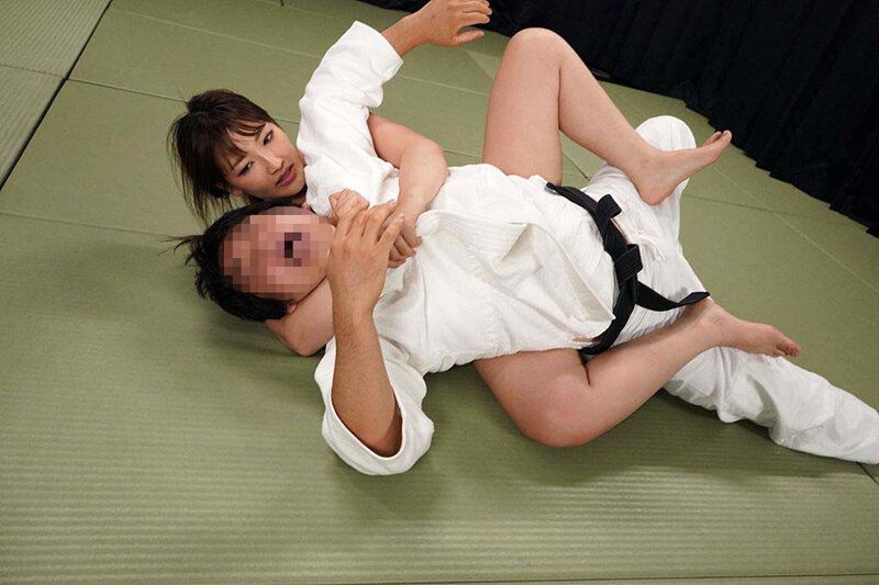 ギャルママ柔道家 県大会優勝の実力で負けたらレ●プの5本試合に殴り込み！100キロ豚を一本背負いで投げ散らす！