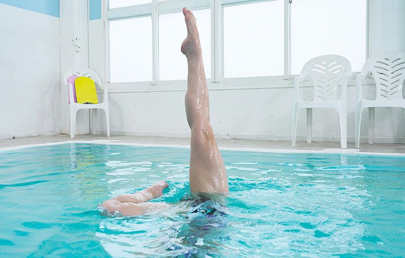 Artistic Swiming日本選手権4位 AV Debut 朝比もえ
