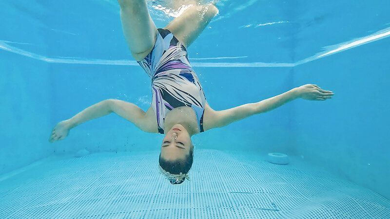 Artistic Swiming日本選手権4位 AV Debut 朝比もえ
